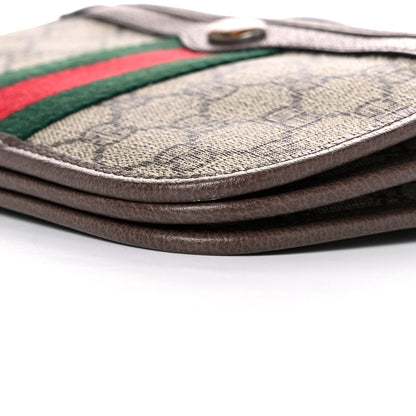 Gucci GG Supreme Monogram Web Ophidia Crossbody Beige New Acero 9 of 9