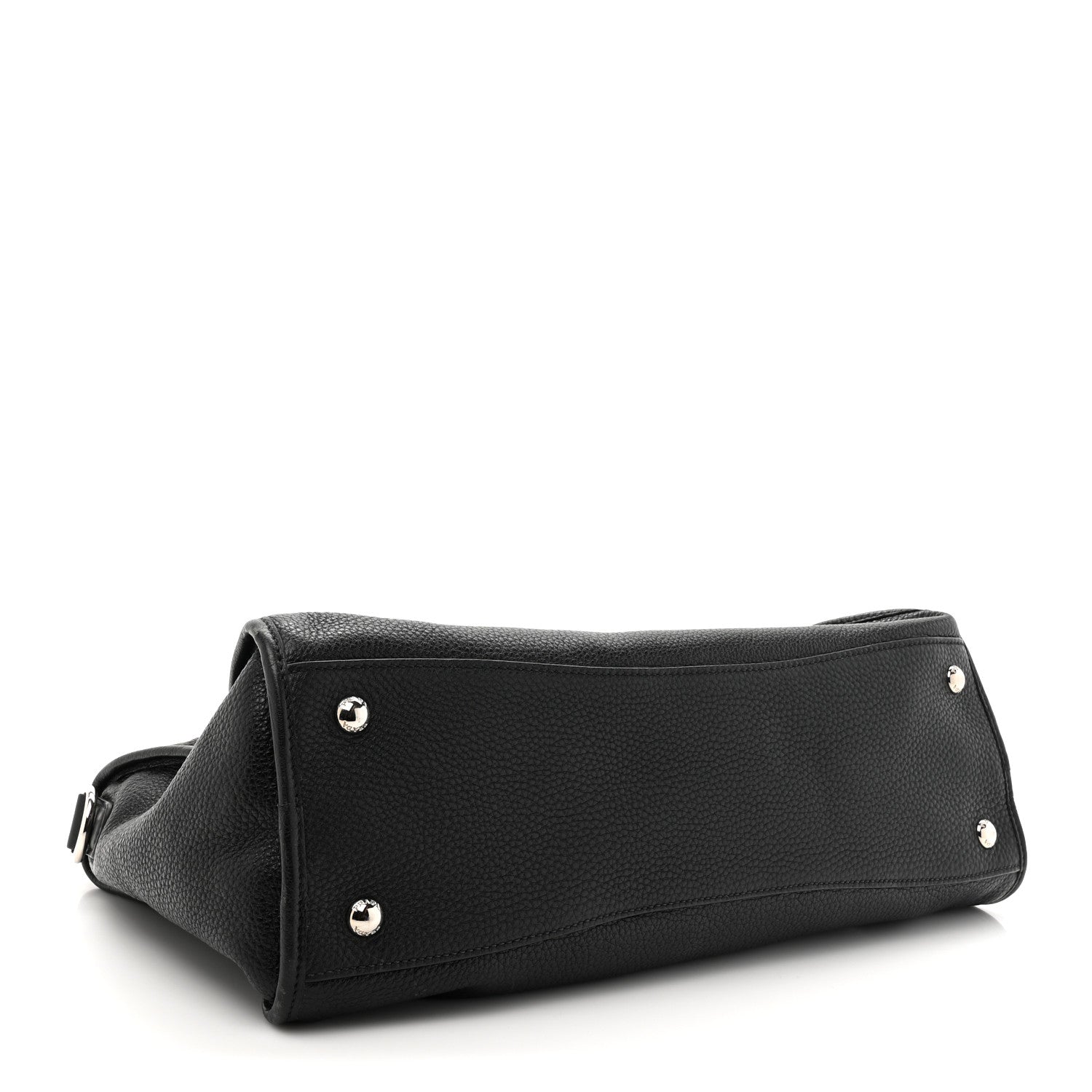 Prada Vitello Phenix Shopping Satchel Black 4 of 12