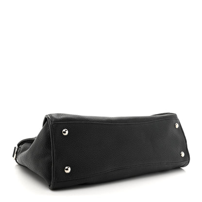 Prada Vitello Phenix Shopping Satchel Black 4 of 12