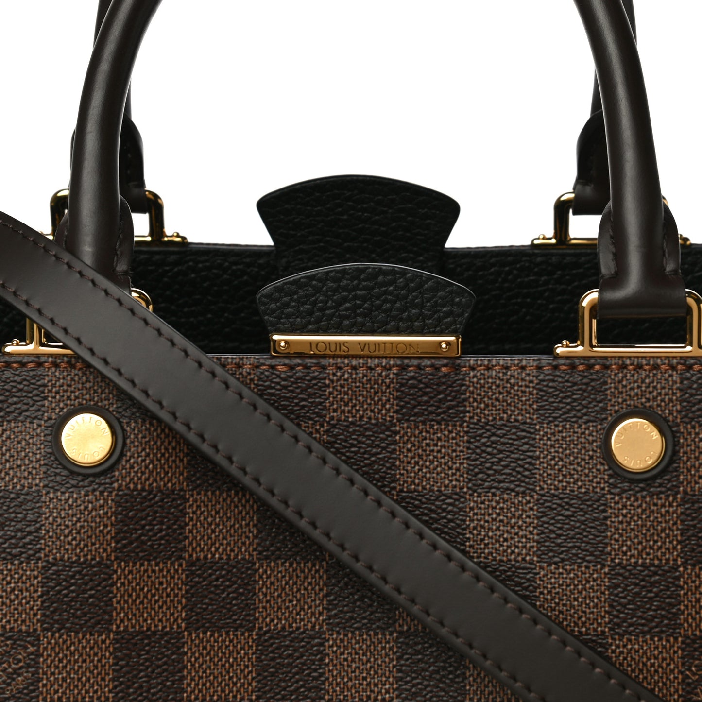 Damier Ebene Cuir Taurillon Brittany Black