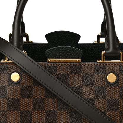 Louis Vuitton Damier Ebene Cuir Taurillon Brittany Black 6 of 8