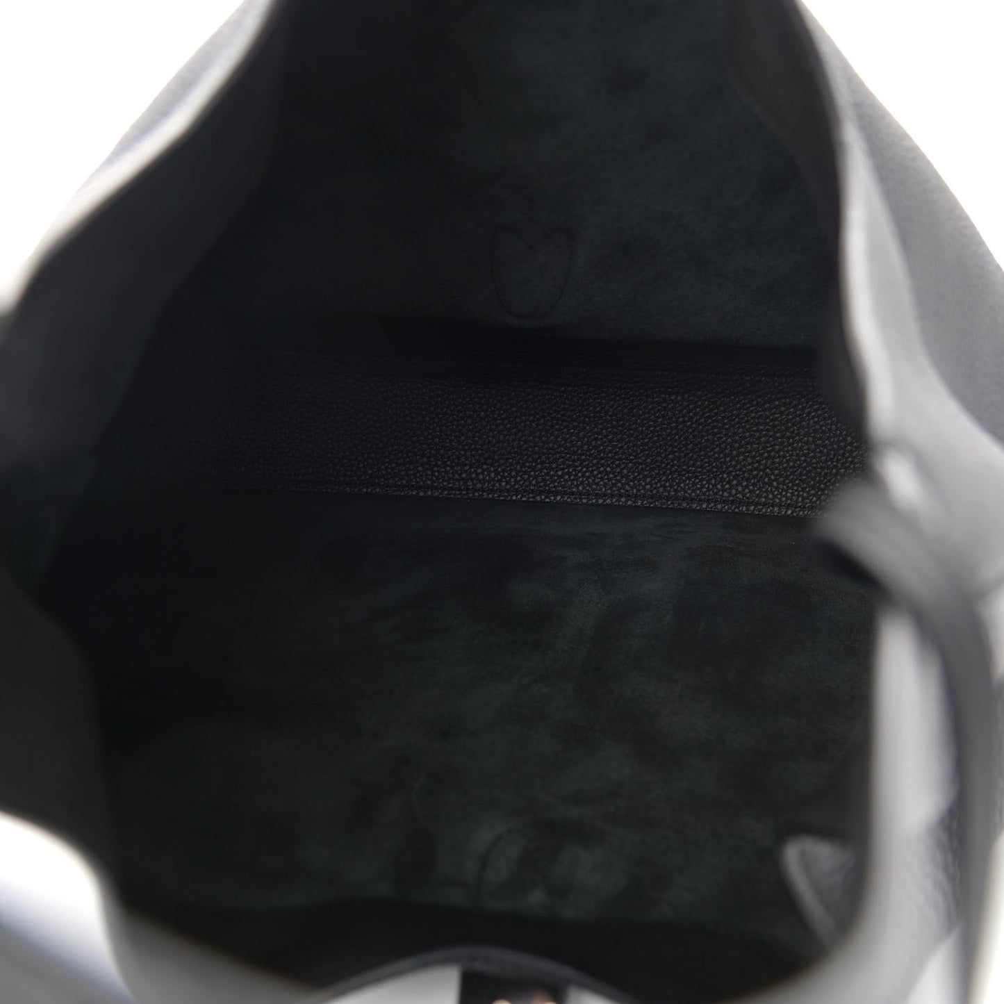 Soft Grained Calfskin Large Jackie Hobo Black
