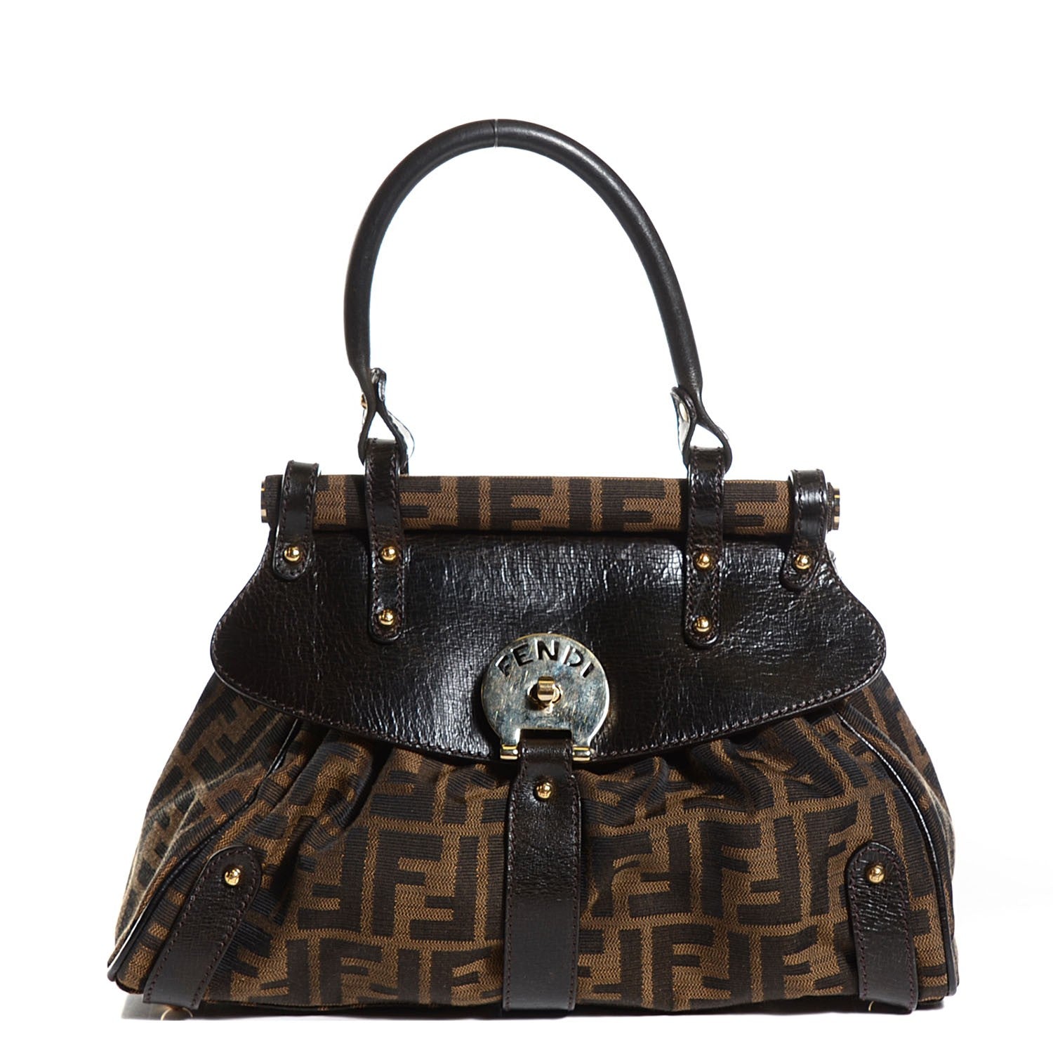 Fendi Zucca Small Magic Bag Tobacco 1 of 8