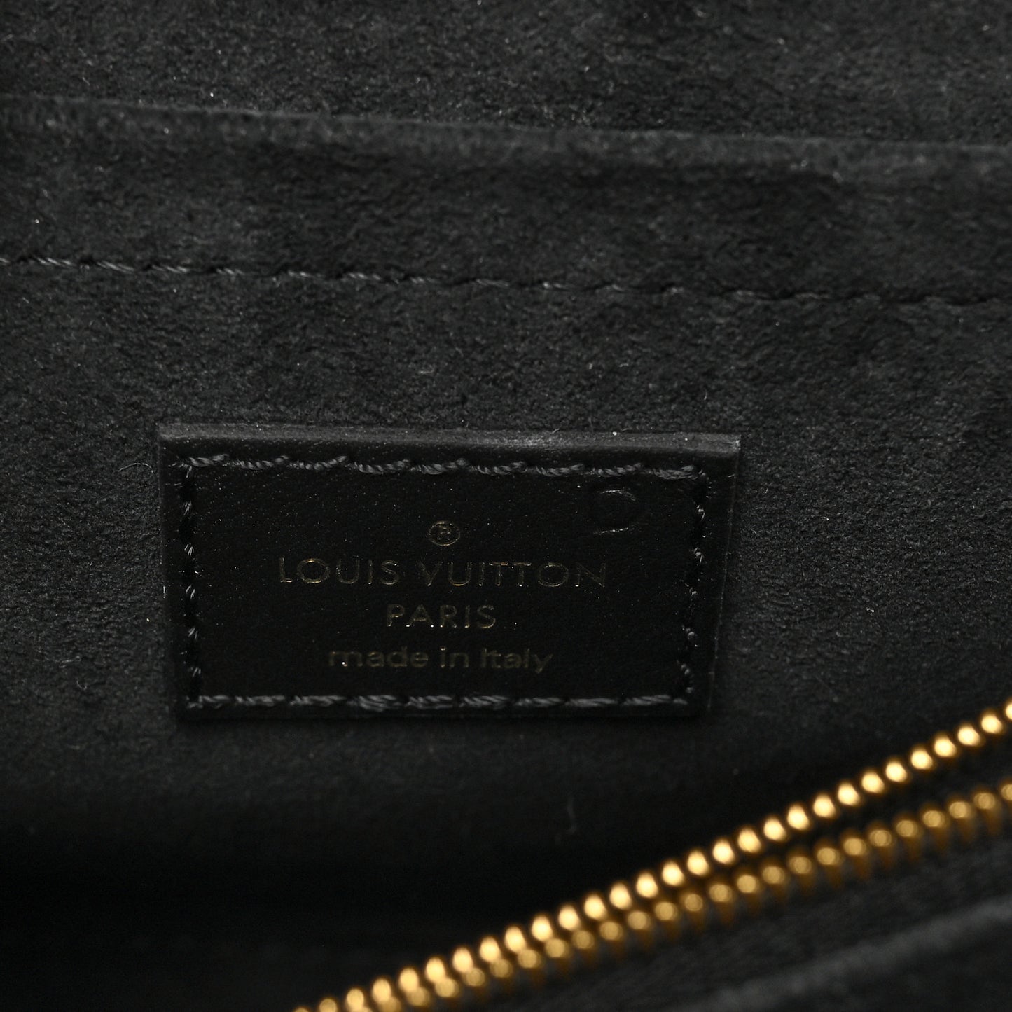 Calfskin LV New Wave Chain Bag Black