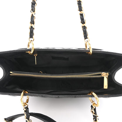 Chanel Caviar Quilted Grand Shopping Tote GST Black 5 of 11