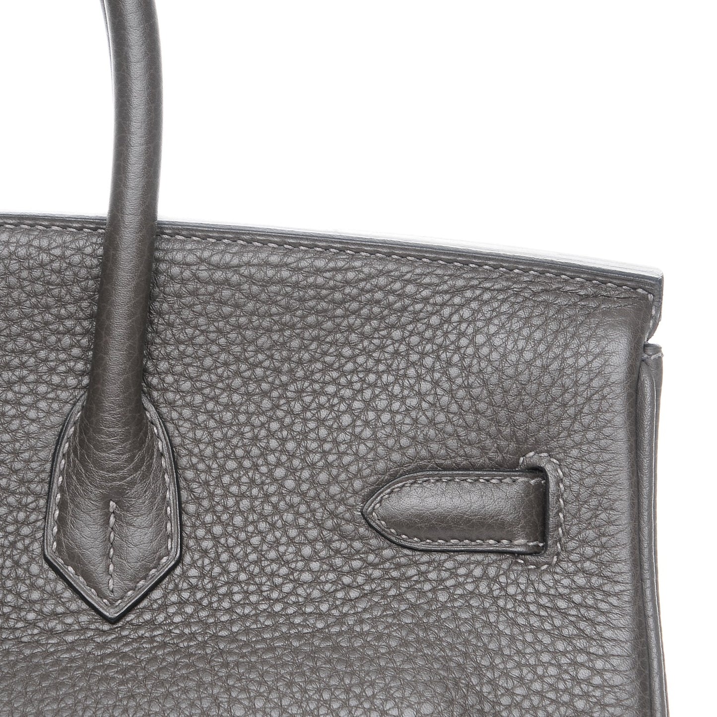 Taurillon Clemence Birkin 35 Graphite