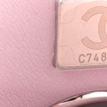 Chanel Iridescent Caviar Quilted Mini Coco Handle Flap Pink 7 of 12