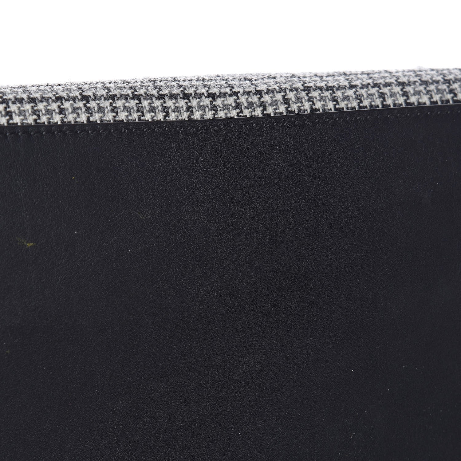 Celine Tweed Smooth Calfskin Medium Big Bag Black 12 of 14