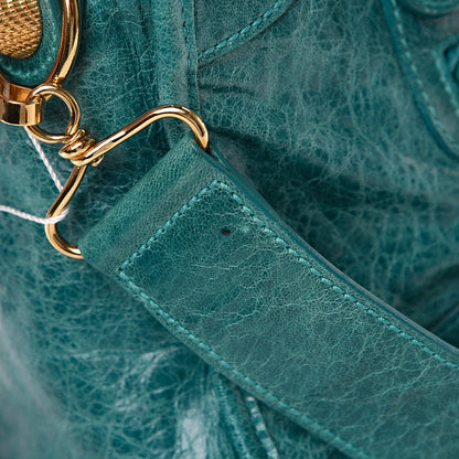 Balenciaga Agneau Giant 21 Gold Hardware City Aquamarine 17 of 17