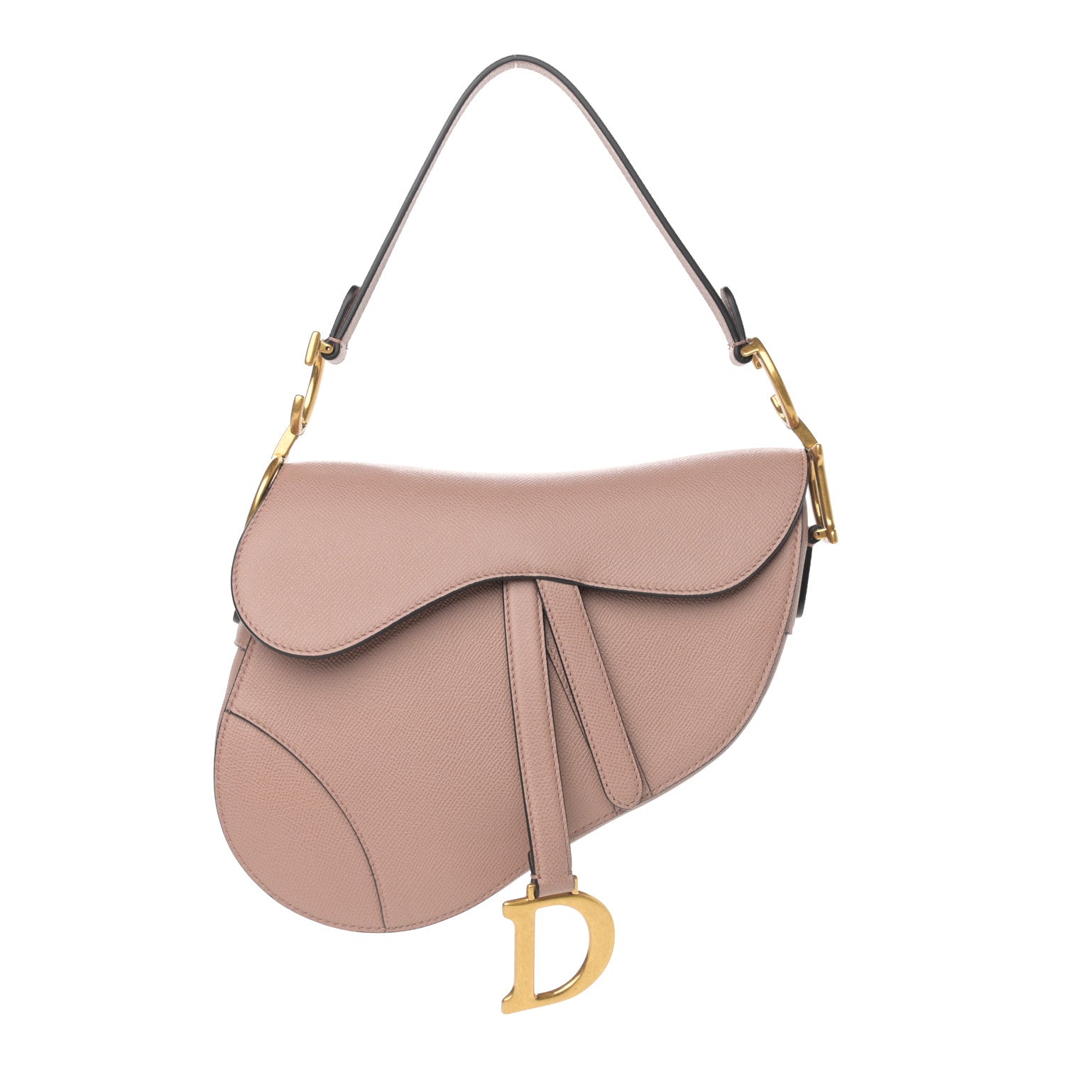 Christian Dior Grained Calfskin Saddle Bag Fard 1 of 19