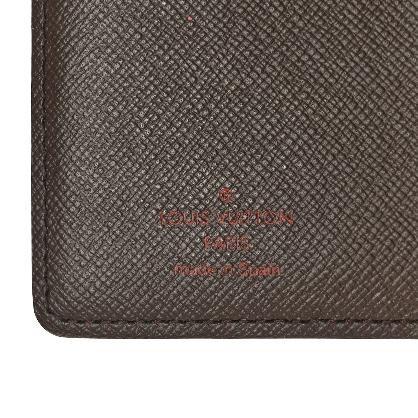 Damier Ebene Small Ring Agenda Cover