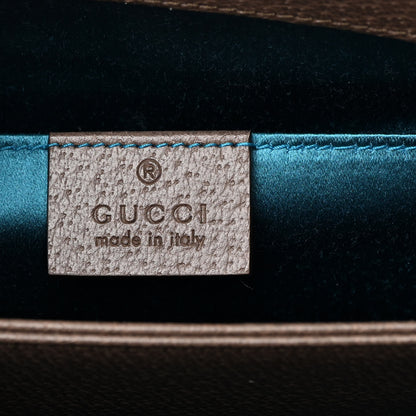 Gucci GG Supreme Monogram Web Small Ophidia Chain Shoulder Bag Brown 6 of 11