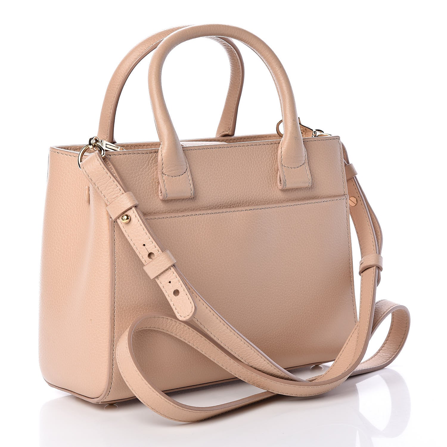 Chanel Grained Calfskin Mini Neo Executive Shopper Tote Light Beige 3 of 14