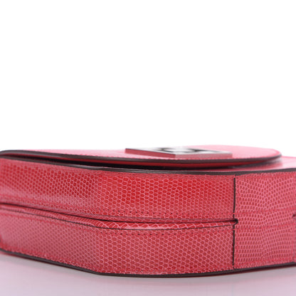 Hermes Lizard Mosaique Au 24-17 Rose Extreme 6 of 8