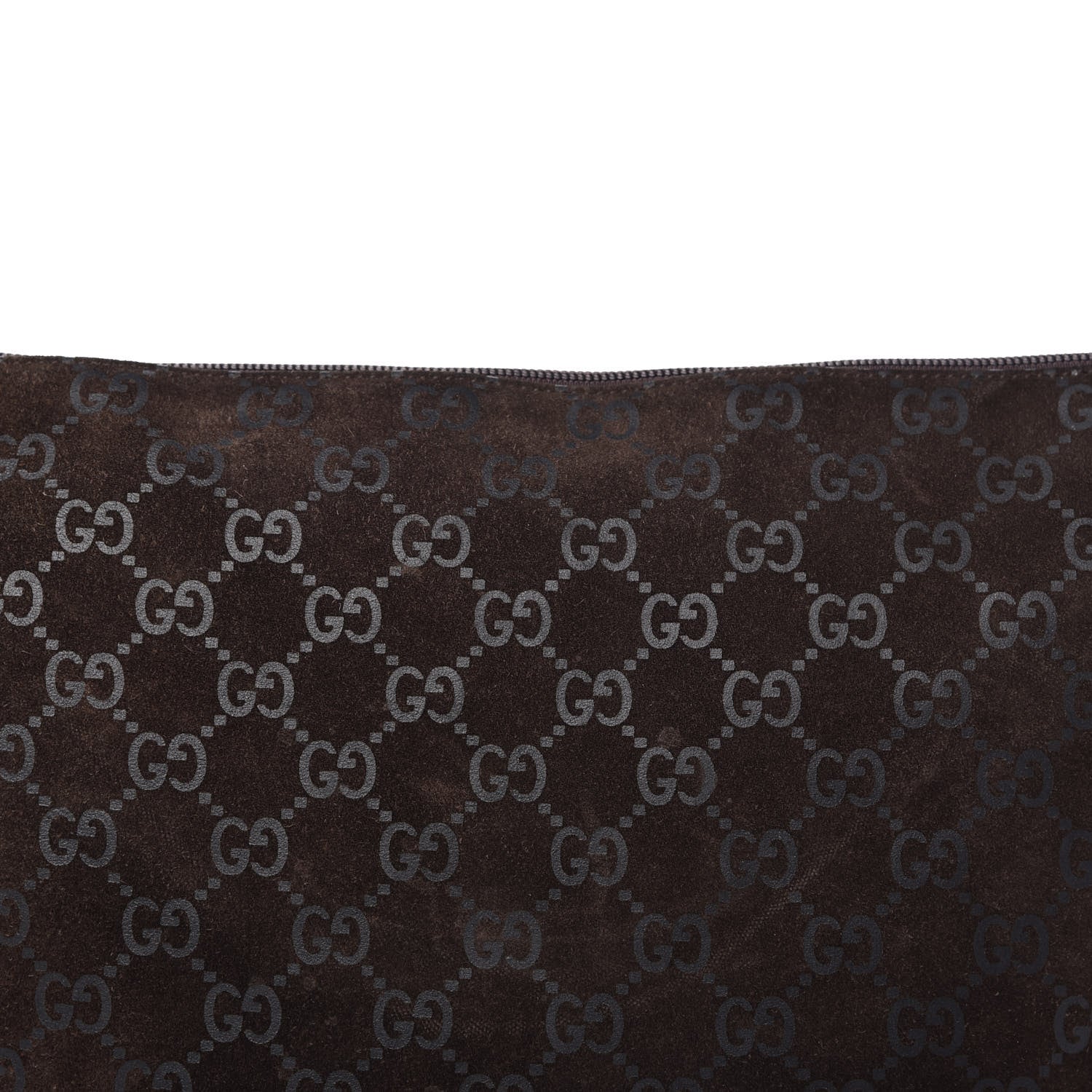 Gucci Suede Monogram Hobo 10 of 10