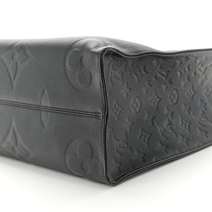 Louis Vuitton Empreinte Monogram Giant Onthego MM Black 8 of 8