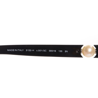 Chanel Pearl Sunglasses 5132-H Black 3 of 7