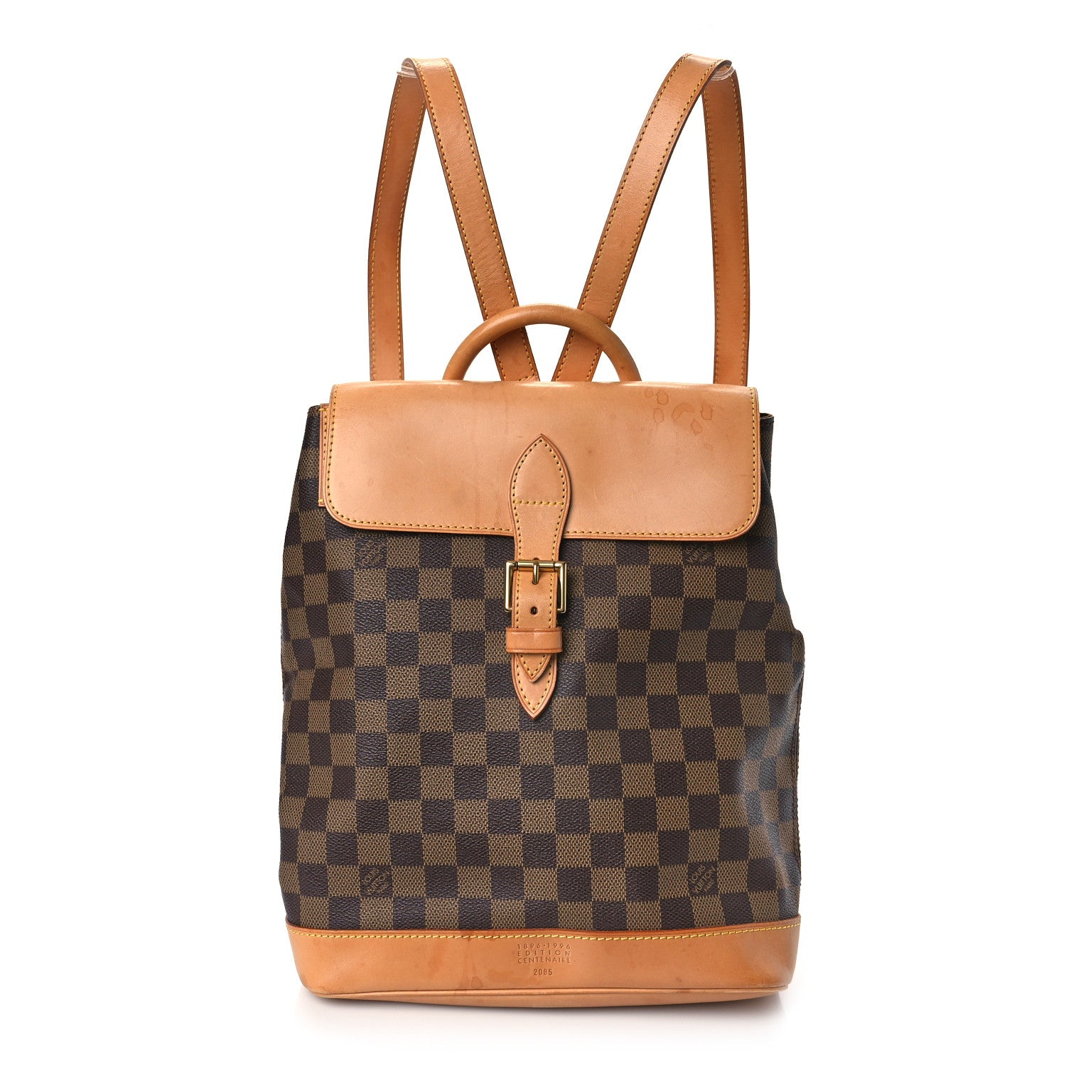 Louis Vuitton Damier Ebene Soho Centenaire Backpack 1 of 11