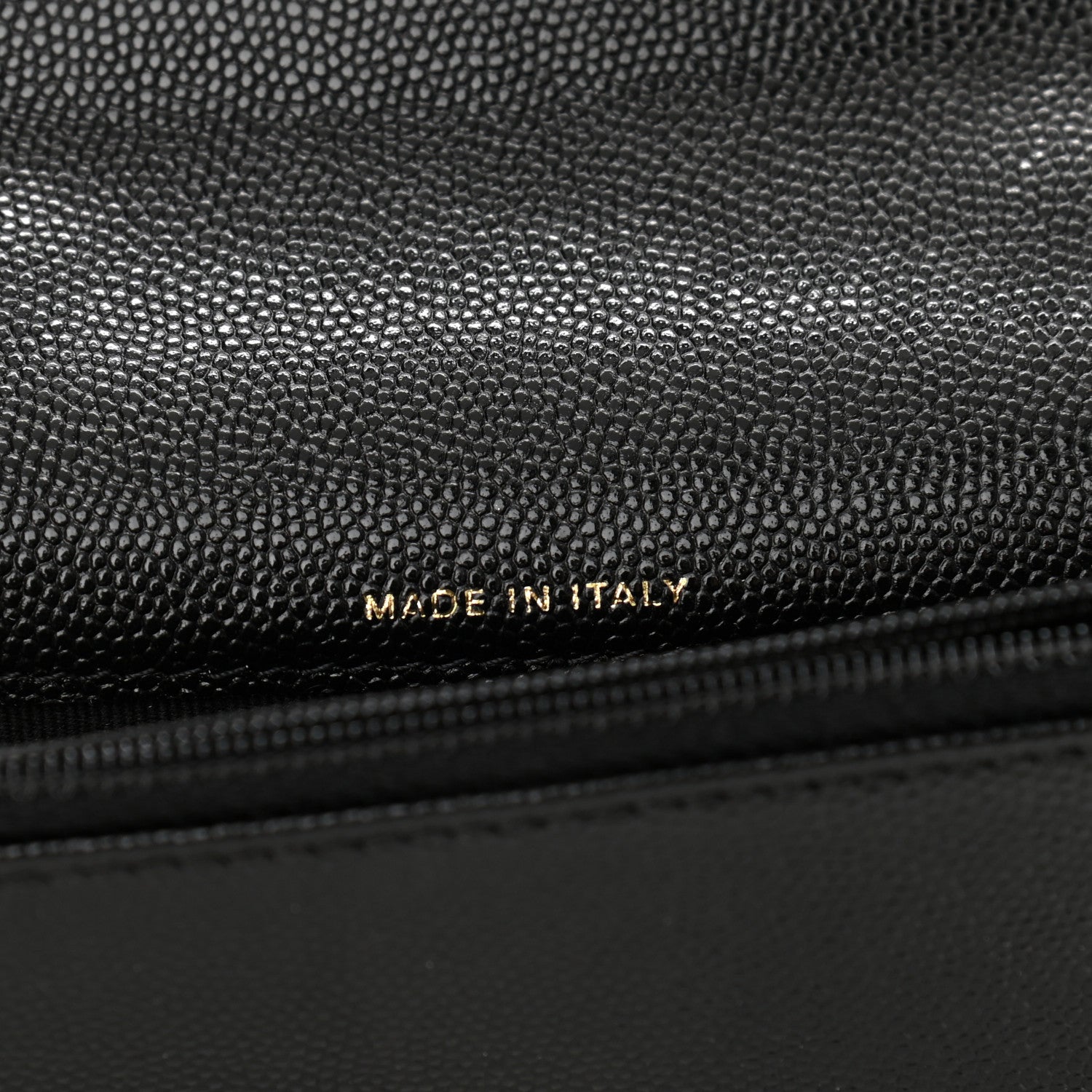 Chanel Caviar Quilted Pocket Twins Clutch With Chain Black 7 of 12