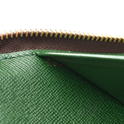 Louis Vuitton Monogram Groom Zippy Organizer Wallet Green 8 of 8