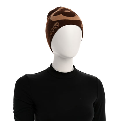 Louis Vuitton Cotton LV Fit Monogram Reversible Beanie Brown 3 of 9
