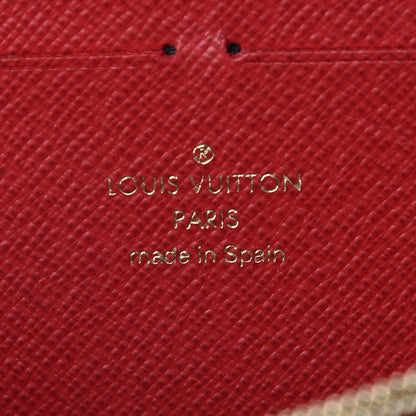 Louis Vuitton Damier Ebene Clemence Wallet Cherry 6 of 6