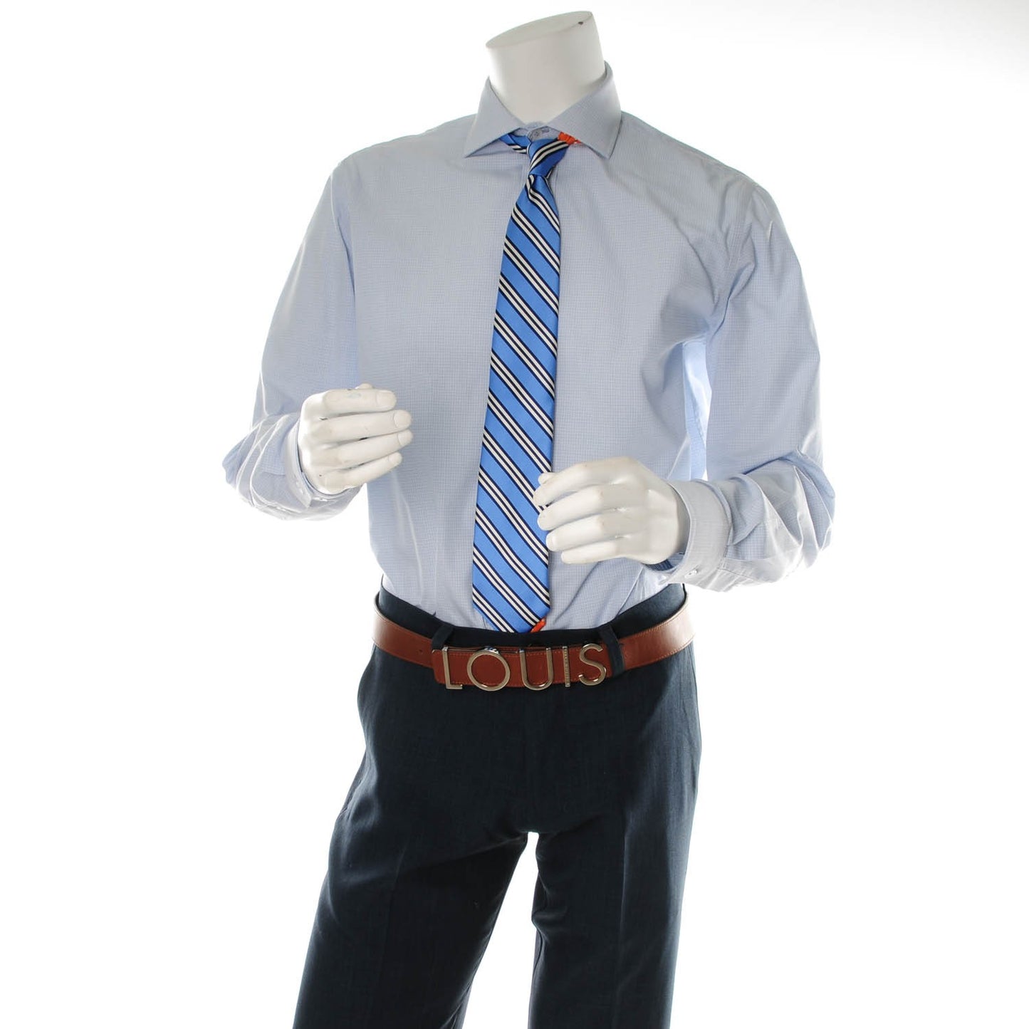 Calfskin Logo Belt 95 38