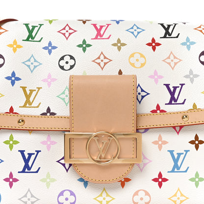 Louis Vuitton LV X TM Monogram Multicolor Dauphine Soft GM White 7 of 9