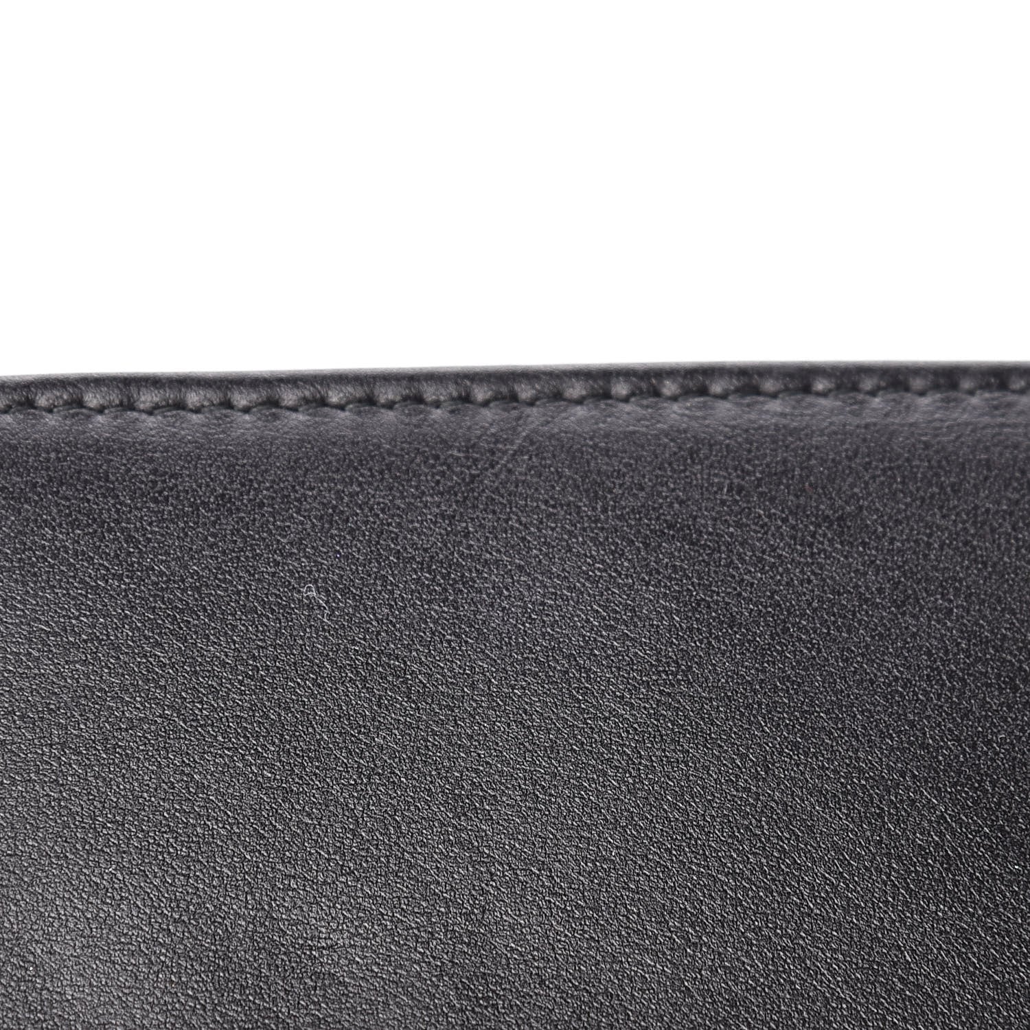 Chanel Aged Calfskin Quilted Gabrielle Wallet On Chain WOC Black 13 of 15