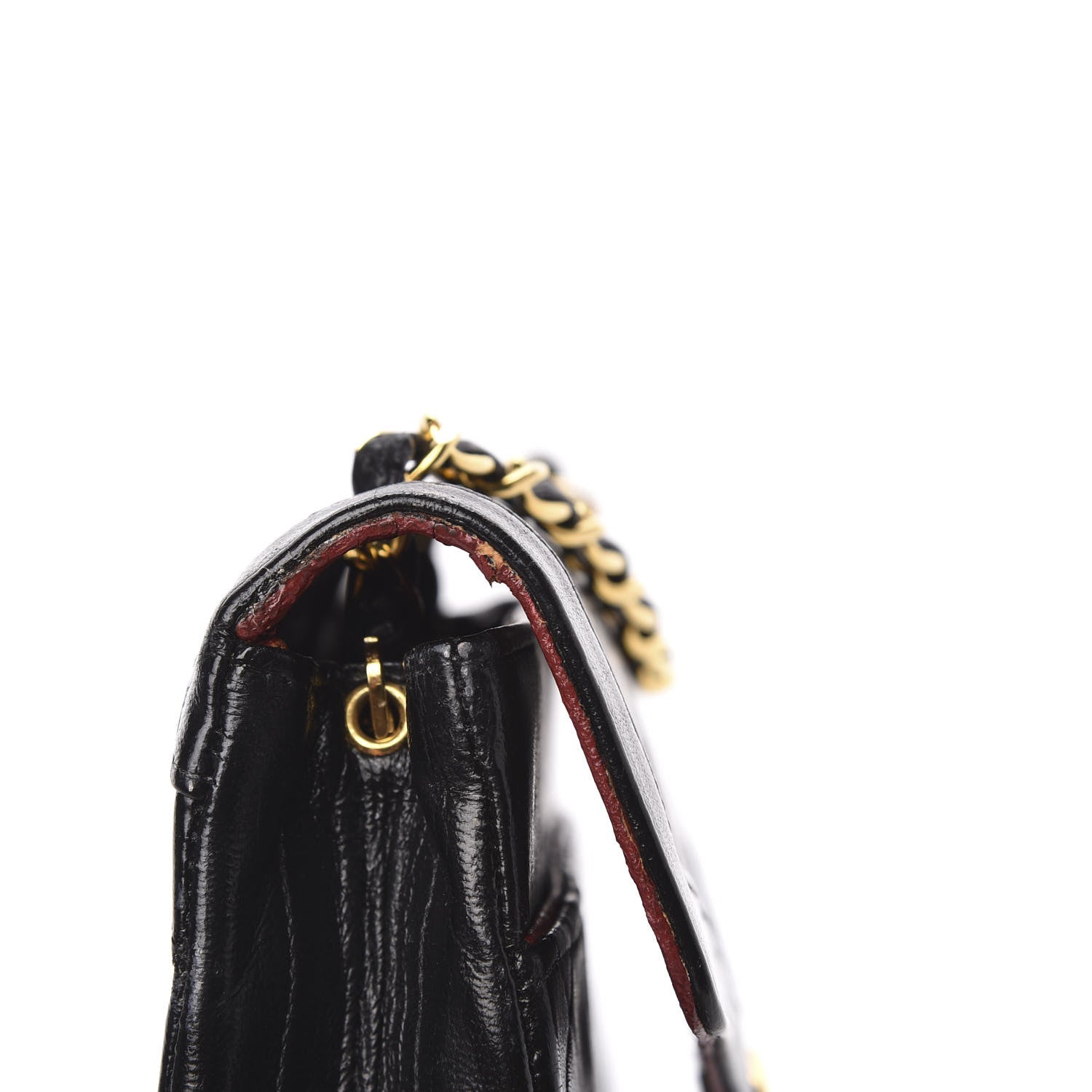 Chanel Lambskin Quilted Mini Flap Black 15 of 15