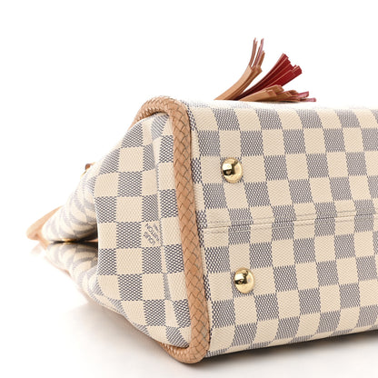 Louis Vuitton Damier Azur Propriano Rose Ballerine 9 of 10