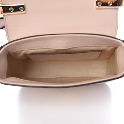 Chloe Calfskin Crocodile Embossed Mini C Double Carry Cement Pink 5 of 9