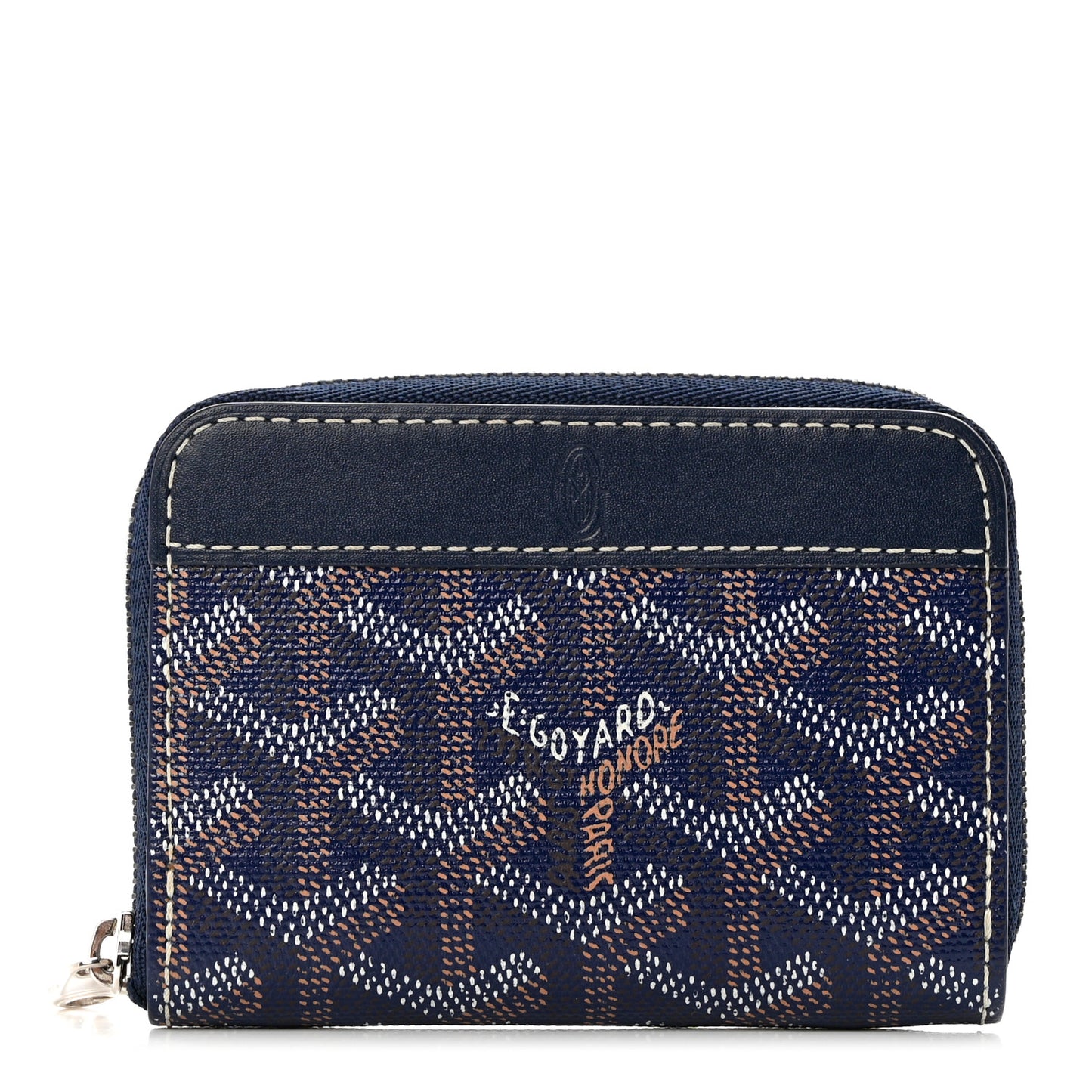 Goyardine Matignon PM Wallet Navy