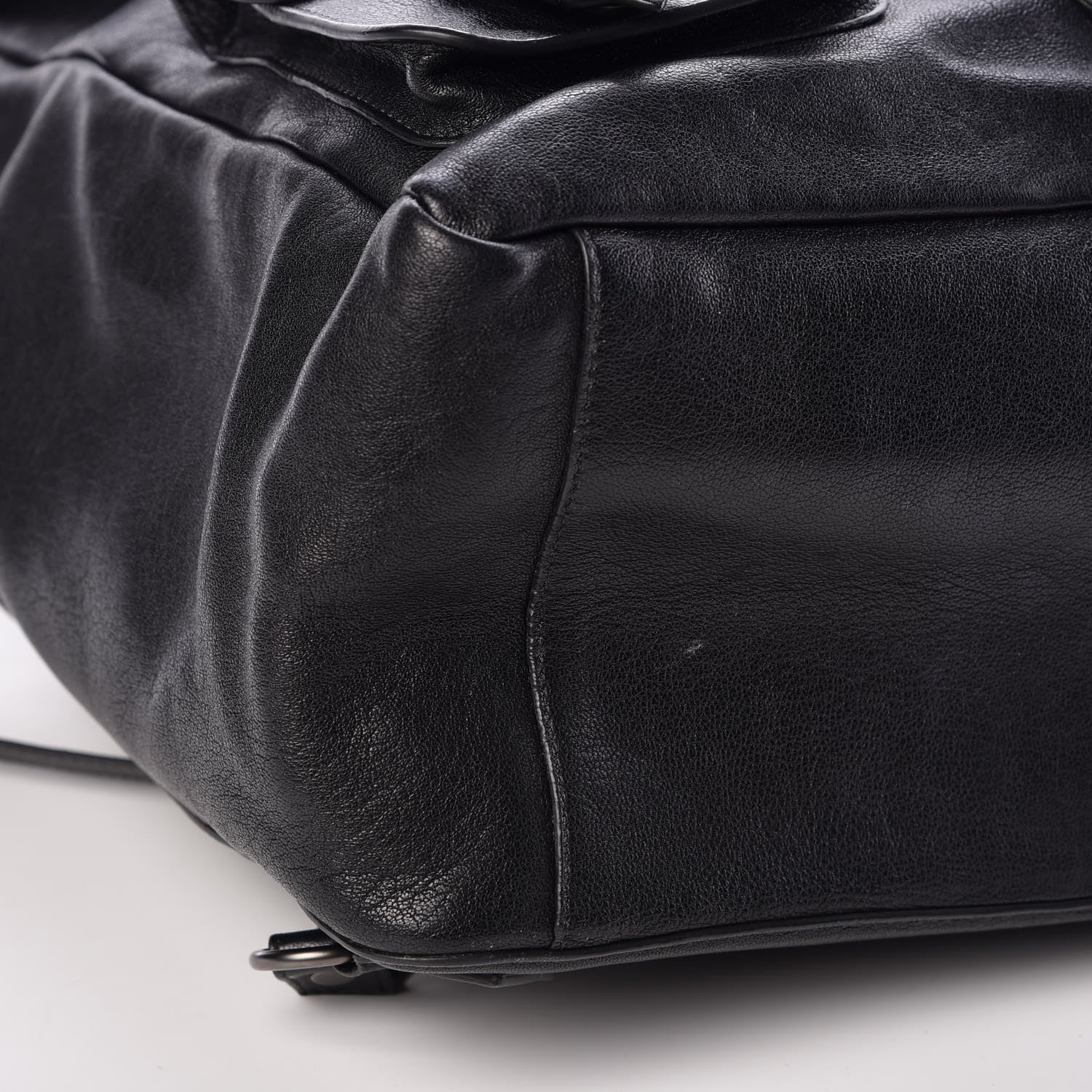 Proenza Schouler Lambskin PS1 Backpack Black 5 of 12