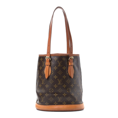 Louis Vuitton Monogram Petit Bucket 23 1 of 8