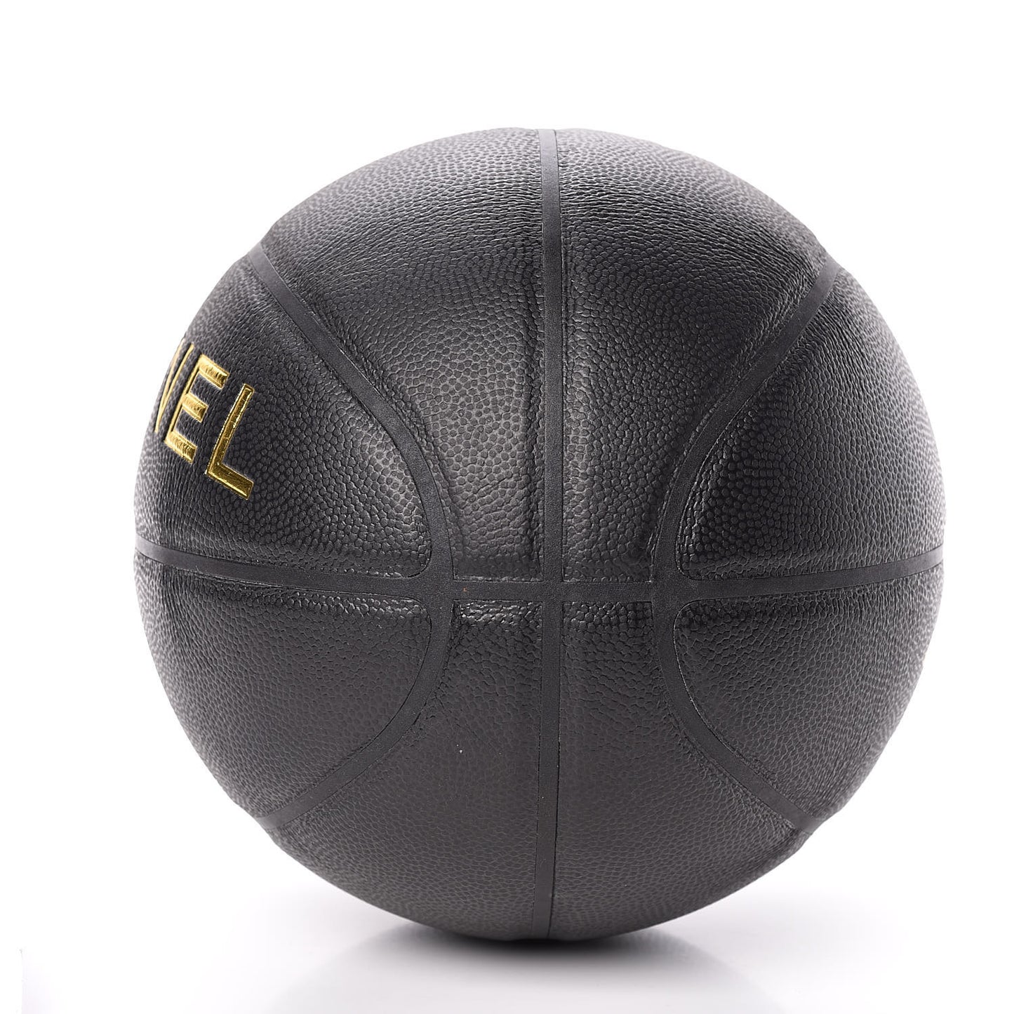 Lambskin Chain Net and Basketball Black Dark Gold