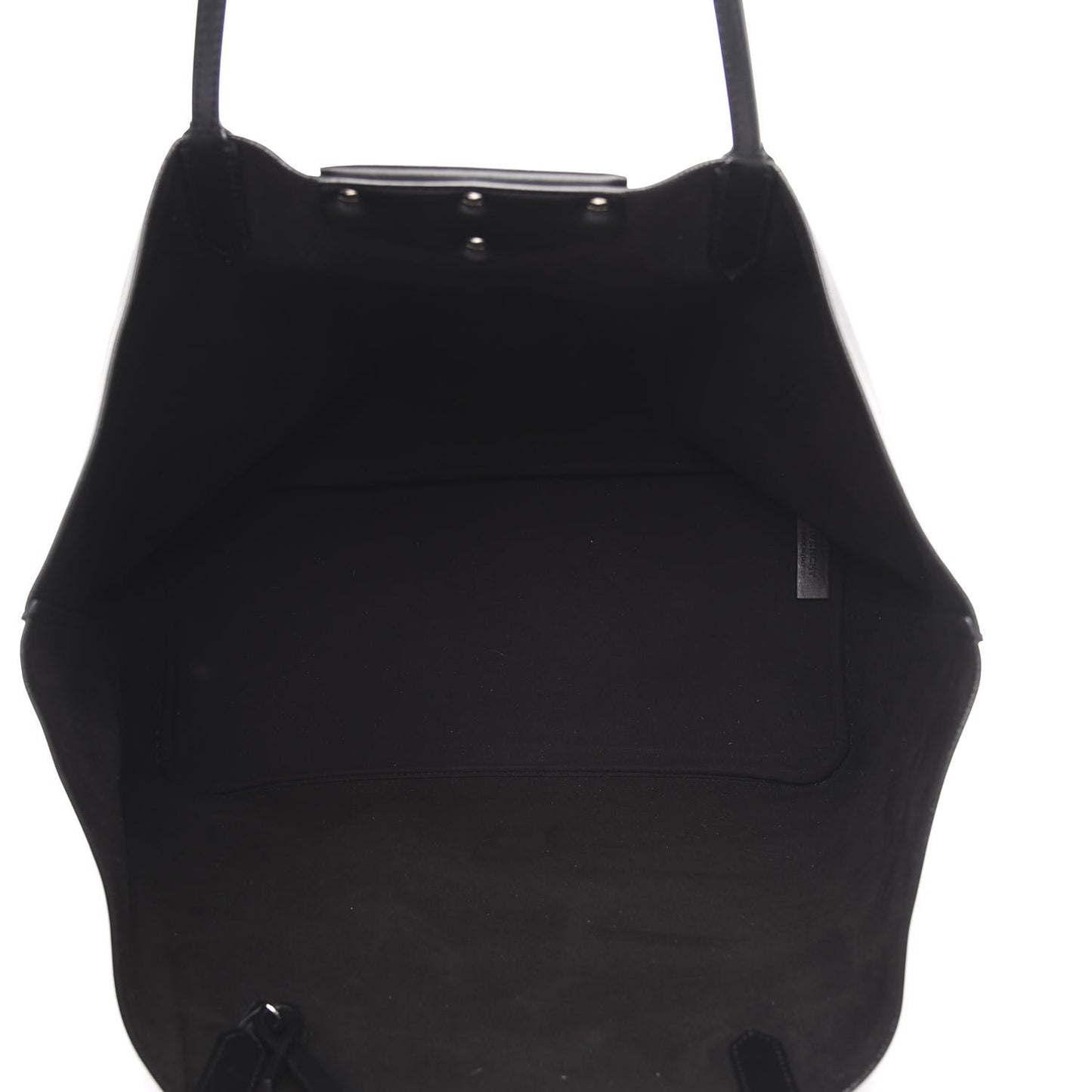 Calfskin Gothic Large Antigona Tote Black