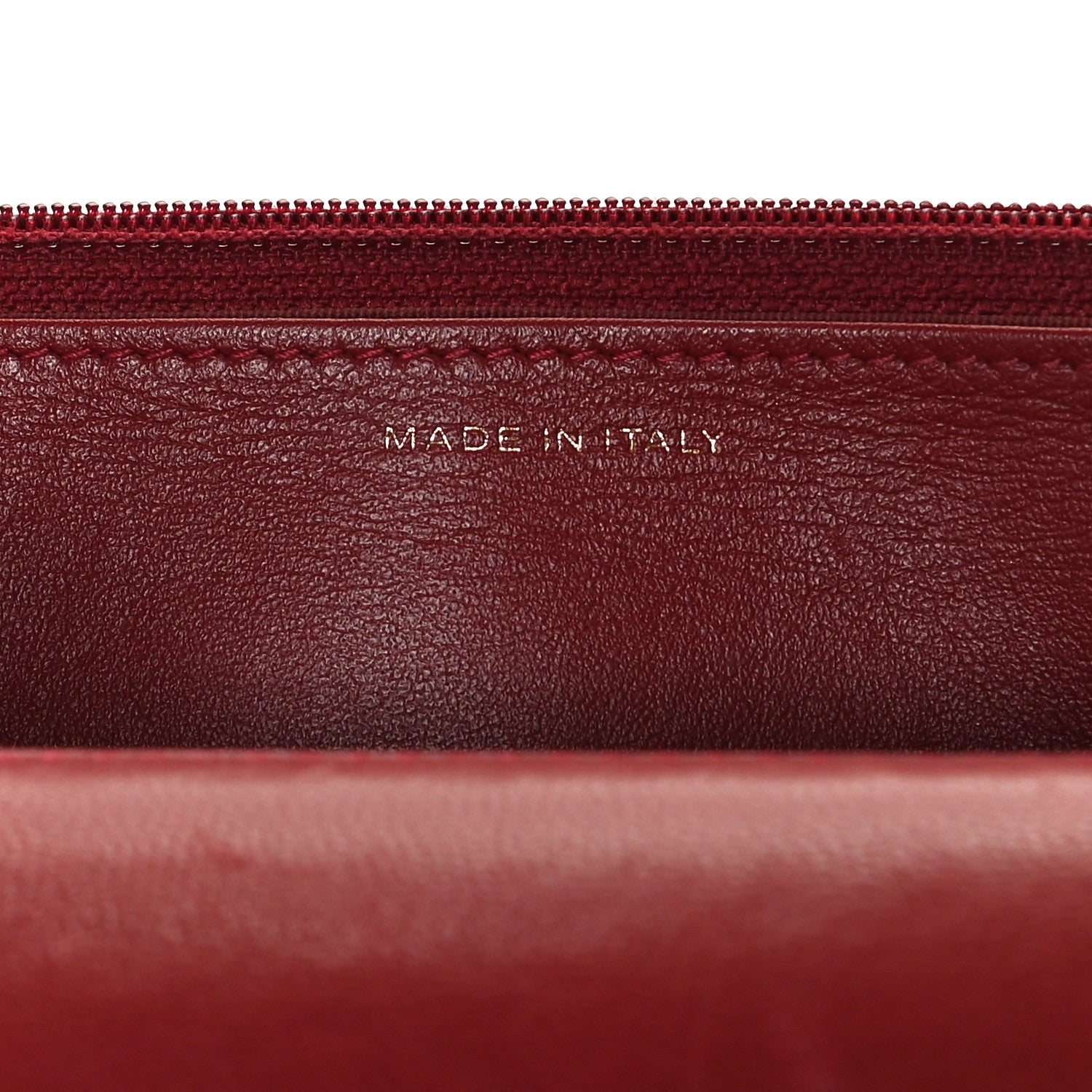 Chanel Goatskin Quilted Chanel 19 Wallet On Chain WOC Red 8 of 12
