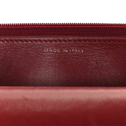 Chanel Goatskin Quilted Chanel 19 Wallet On Chain WOC Red 8 of 12