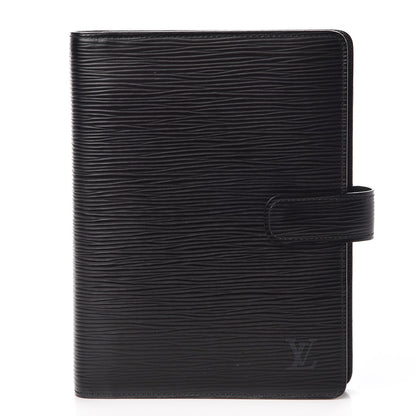 Louis Vuitton Epi Medium Ring Agenda Cover Black 1 of 6