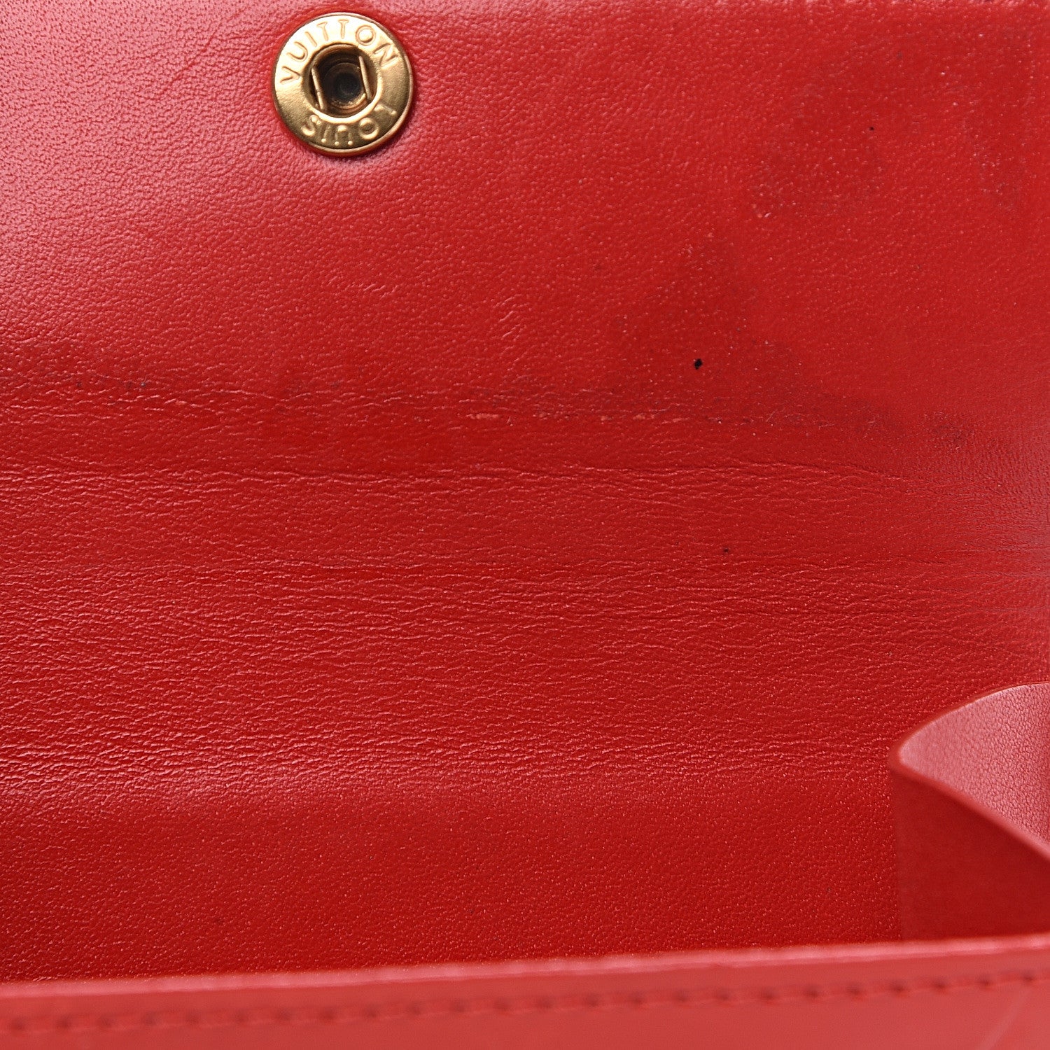 Louis Vuitton Vernis Ludlow Wallet Rouge 6 of 8