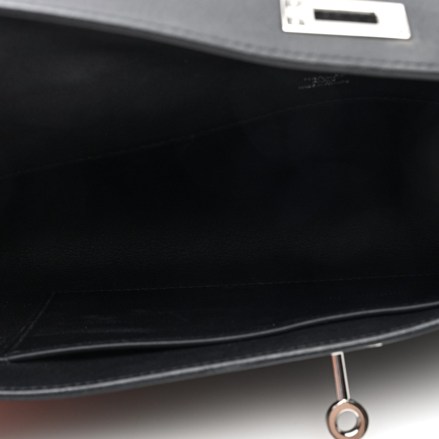 Swift Kelly Cut Clutch Pochette Black