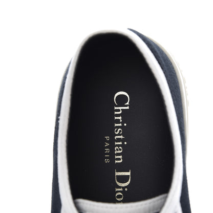 Christian Dior Canvas Walk'N'Dior Low Top Sneakers 37.5 Black 9 of 13