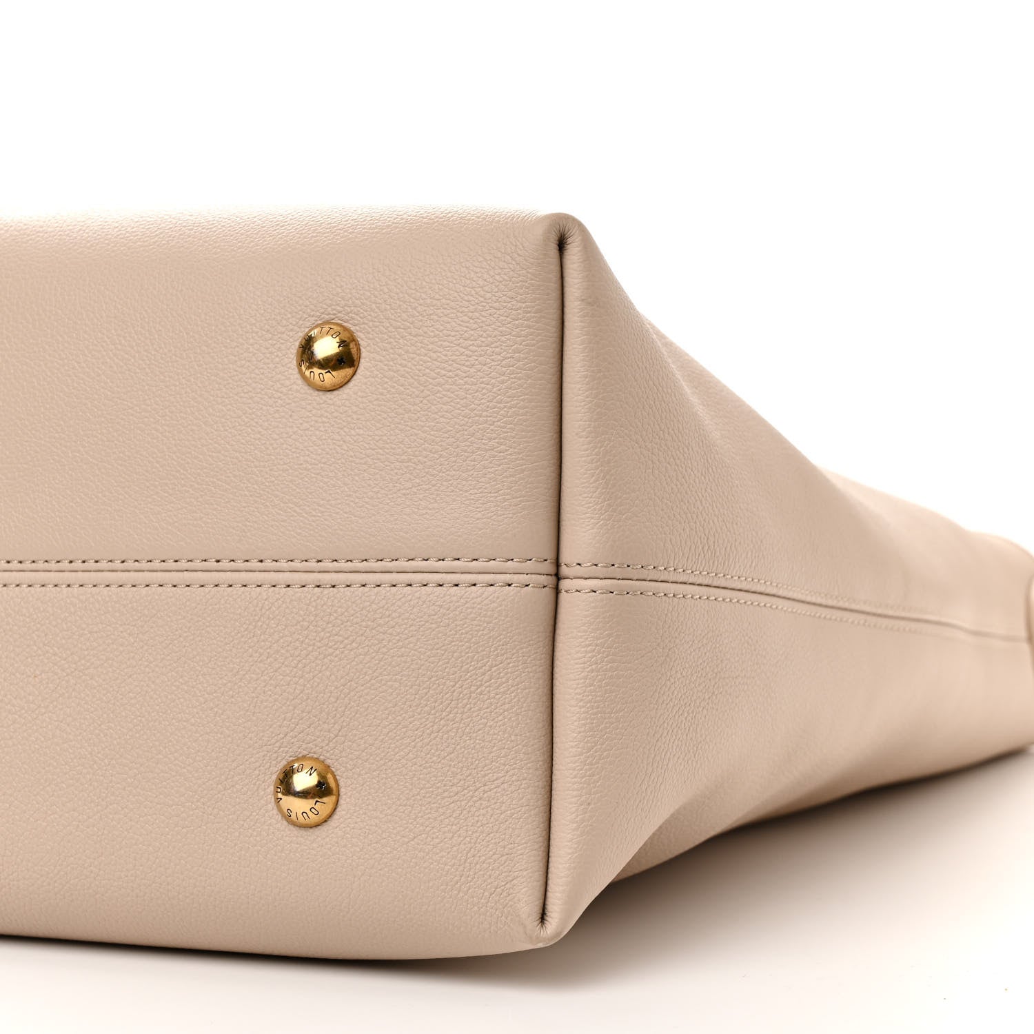 Louis Vuitton Grained Calfskin Low Key Hobo MM Limestone 12 of 13