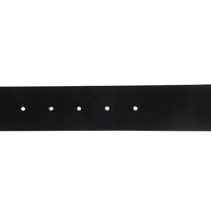 Gucci Moon Calfskin Pearl Double G 40mm Belt 80 32 Black Cream 4 of 5
