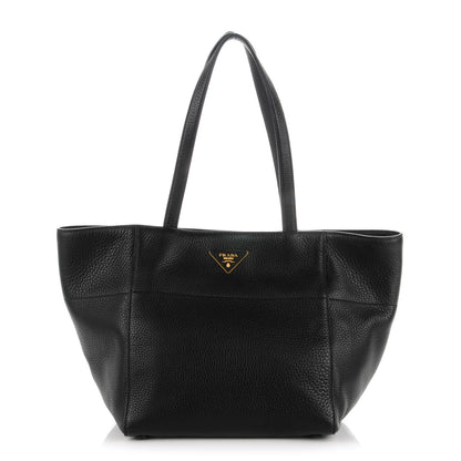 Prada Vitello Daino Tote Nero Black 1 of 10