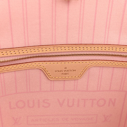 Louis Vuitton Damier Azur Neo Neverfull GM Rose Ballerine 7 of 12