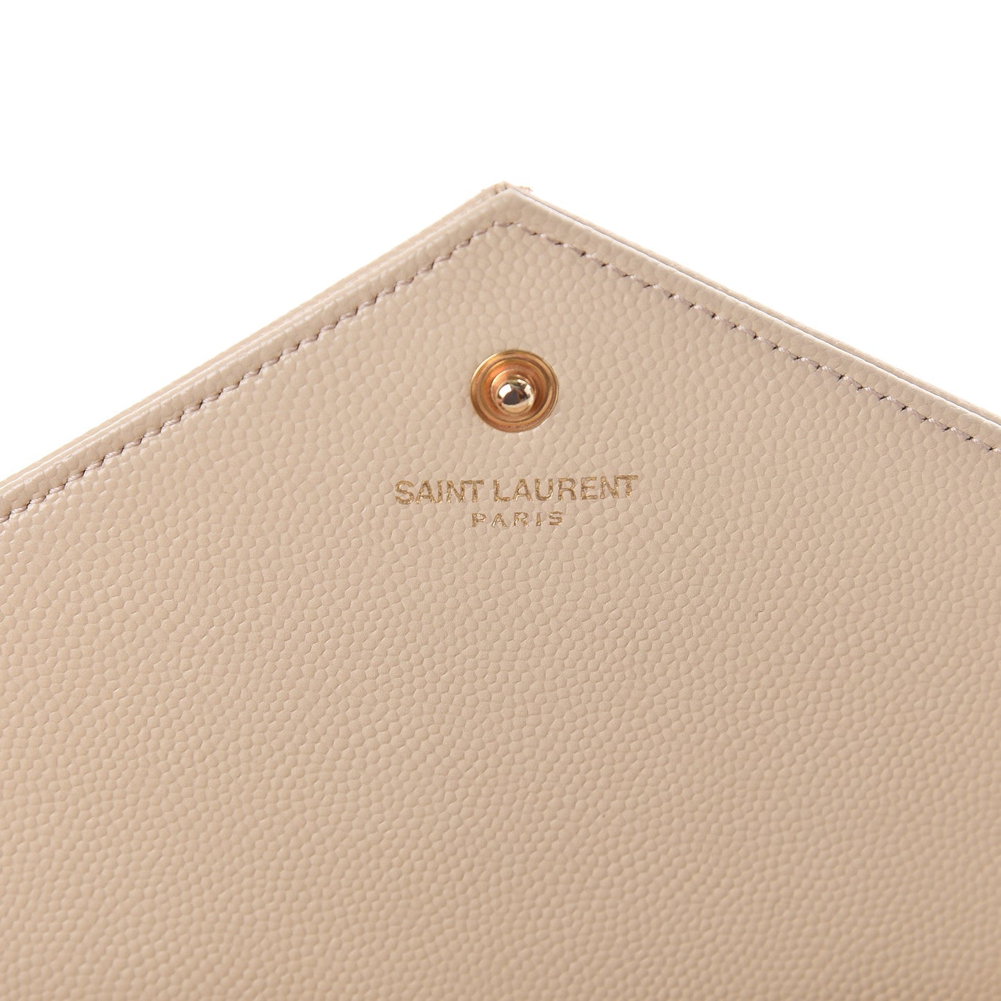 Grain De Poudre Matelasse Chevron Monogram Chain Wallet Nude Powder