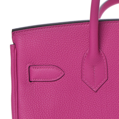 Hermes Togo Birkin 30 Rose Pourpre 11 of 34