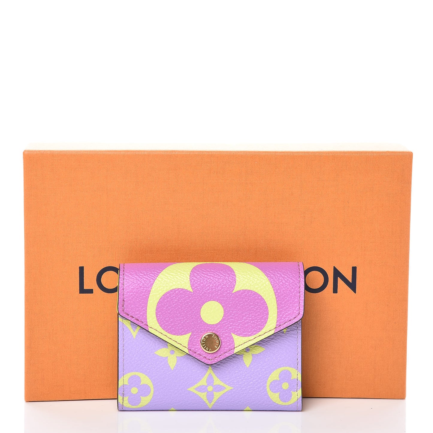 Monogram Giant Zoe Wallet Pink Lilac